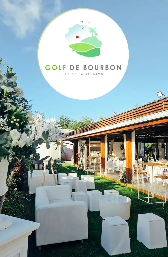 lieu de réception, golf de Bourbon pour événement à la Réunion